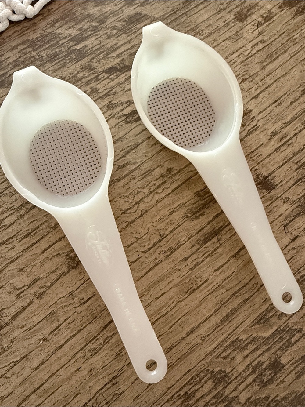Vintage Fuller Brush Company Set of 2 Tea Strainers